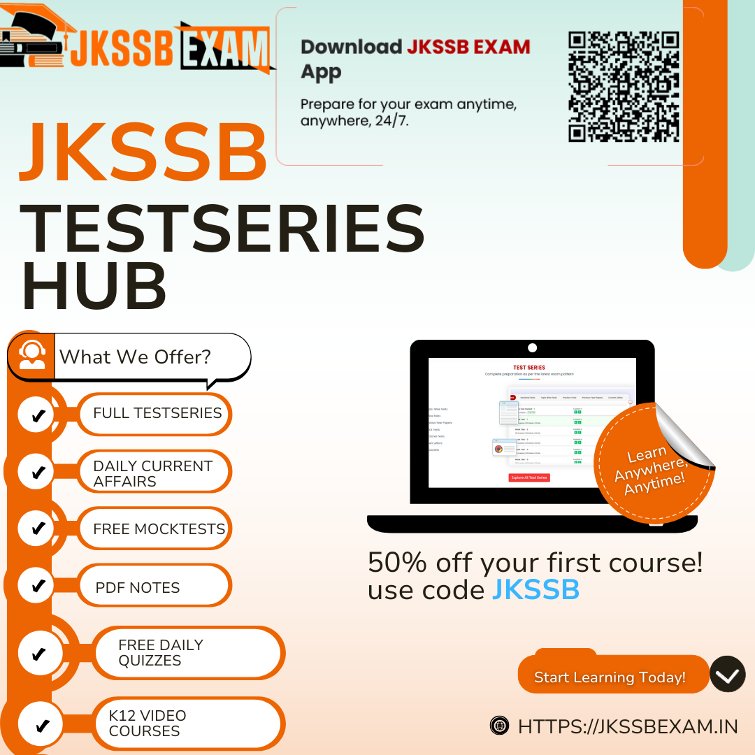 JKSSB EXAM single feature